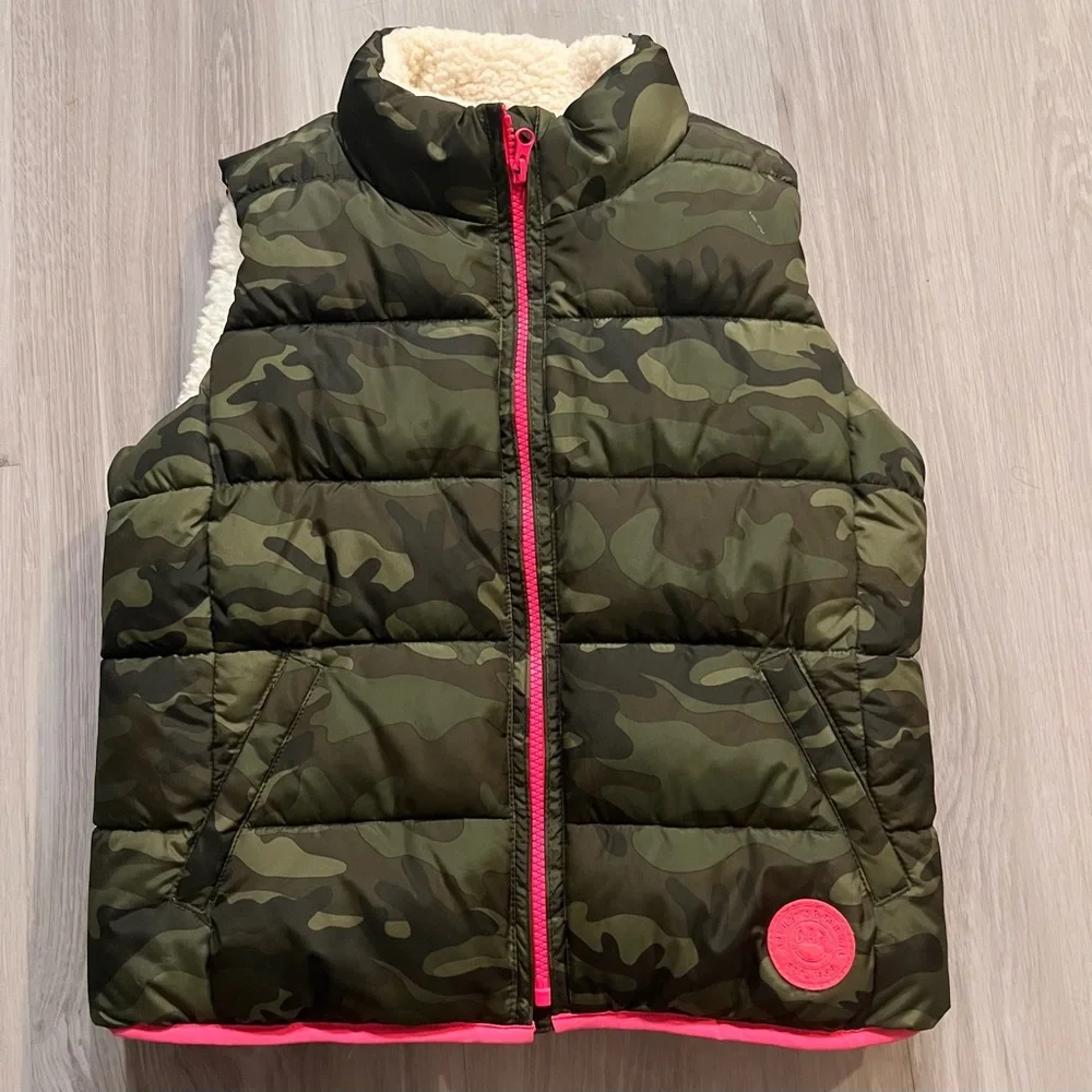 NWOT‎ GAP Kids Cream Sherpa Jacket